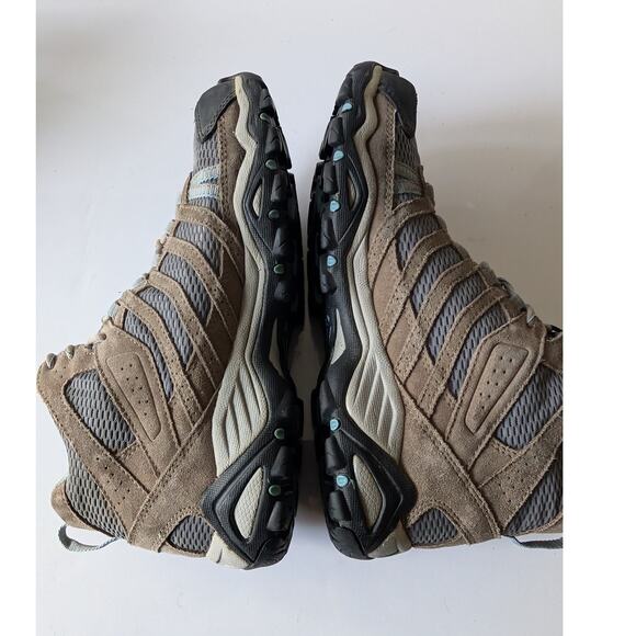 COLUMBIA Armitage Lane YL1098-033 Tan Gray Hiking Boots Waterproof Women's‎ 8.5 - Picture 8 of 13